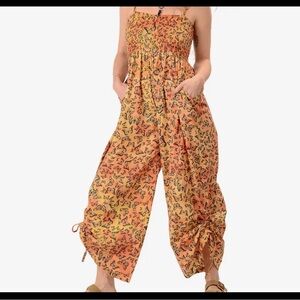 Women's Sunset and Butterflies Jumpsuit